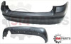 2003 - 2008 TOYOTA MATRIX REAR BUMPER with SPOILER HOLE - PARE-CHOC ARRIERE AVEC TROUS DE SPOILER