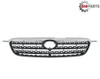 2005 - 2008 TOYOTA COROLLA CE/LE/S SEDAN FRONT BUMPER COVER GRILLE BLACK/CHROME - CALANDRE pour PARE-CHOCS AVANT NOIR/CHROME