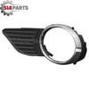 2011 - 2017 TOYOTA SIENNA STANDART FOG LAMP BEZEL CHROME/BLACK - LUNETTE DE FEU ANTIBROUILLARD