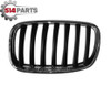 2007 - 2011 BMW X5 FRONT BUMPER COVER GRILLE BLACK with CHROME FRAME - GRILLE DE COUVERCLE DE PARE-CHOCS AVANT NOIRE AVEC CADRE CHROMÉ