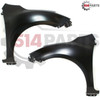 2010 - 2013 MAZDA 3 and MAZDA 3 SPORT(CANADA) CAPA Certified FRONT FENDERS without MOULDING HOLE, without SIGNAL LAMP HOLE - AILES AVANT sans TROU DE MOULAGE, sans TROU DE FEU DE SIGNALISATION CAPA Certifiee