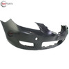 2007 - 2009 MAZDA 3 STANDARD SEDAN PRIMED FRONT BUMPER COVER - PARE-CHOC AVANT