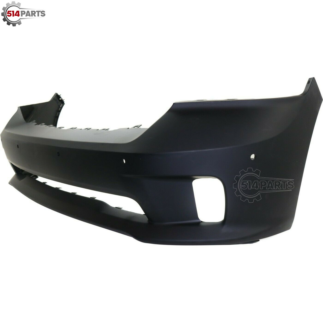 2013 - 2021 DODGE RAM 1500 1-PIECE PRIMED FRONT BUMPER COVER with SENSOR HOLES - PARE-CHOC AVANT 1-PIECE PRIME avec TROU de CAPTEUR