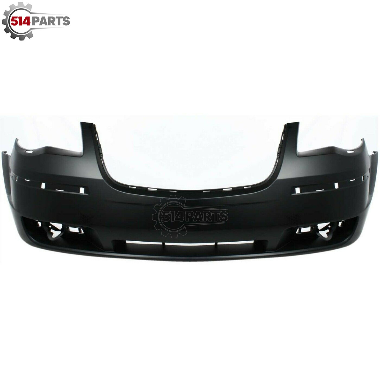 2008 - 2010 CHRYSLER TOWN and COUNTRY FRONT BUMPER COVER with HEADLIGHT WASHER and MOULDING HOLES - PARE-CHOCS AVANT avec LAVE-PHARE et TROUS DE MOULAGE