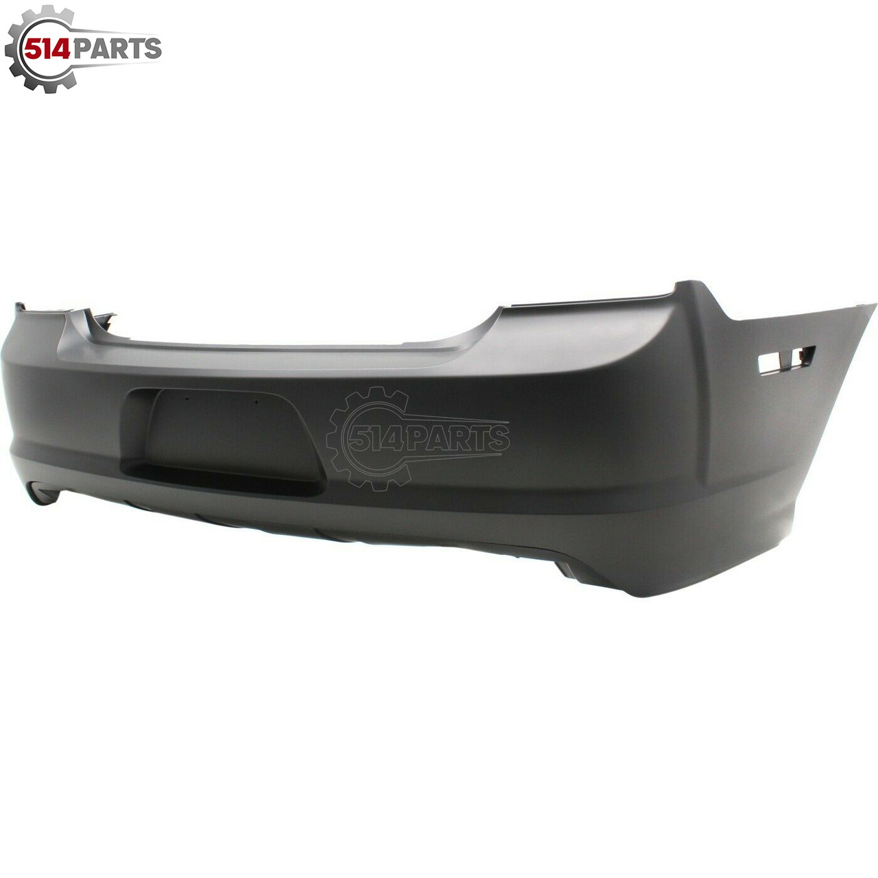 2012 - 2014 DODGE CHARGER SRT-8 REAR BUMPER COVER without SENSOR HOLES - PARE-CHOCS ARRIERE sans TROUS DE CAPTEUR