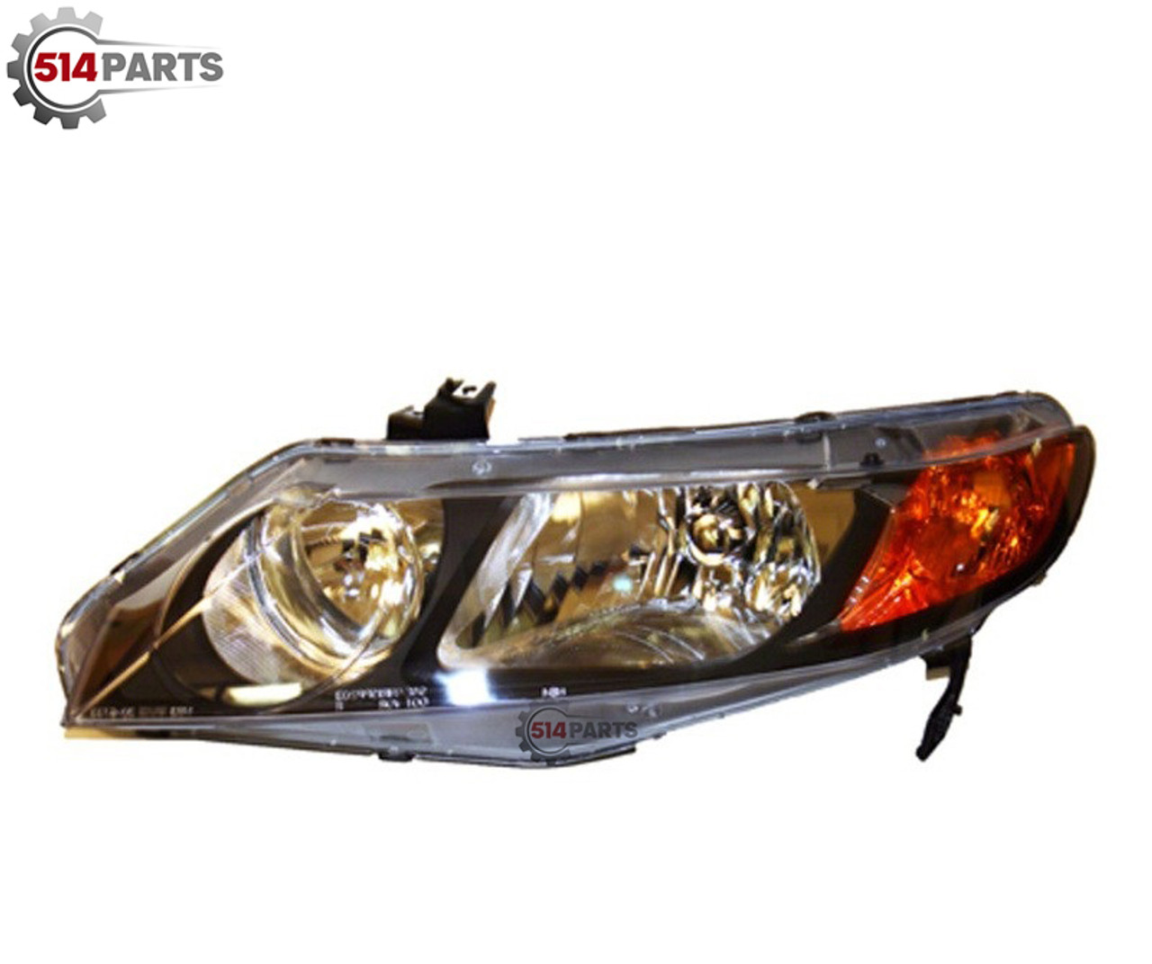 2006 - 2011 HONDA CIVIC SEDAN and HYBRID HEADLIGHT High Quality - PHARES AVANT Haute Qualite