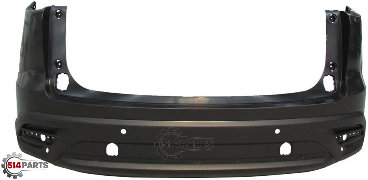 2016 - 2023 MAZDA CX9 REAR BUMPER COVER UPPER PRIMED with TEXTURED LOWER with SENSOR HOLES without MOULDING HOLES - PARE-CHOCS ARRIERE SUPERIEUR PRIME avec BAS TEXTURE avec TROUS DE CAPTEUR sans TROUS DE MOULAGE