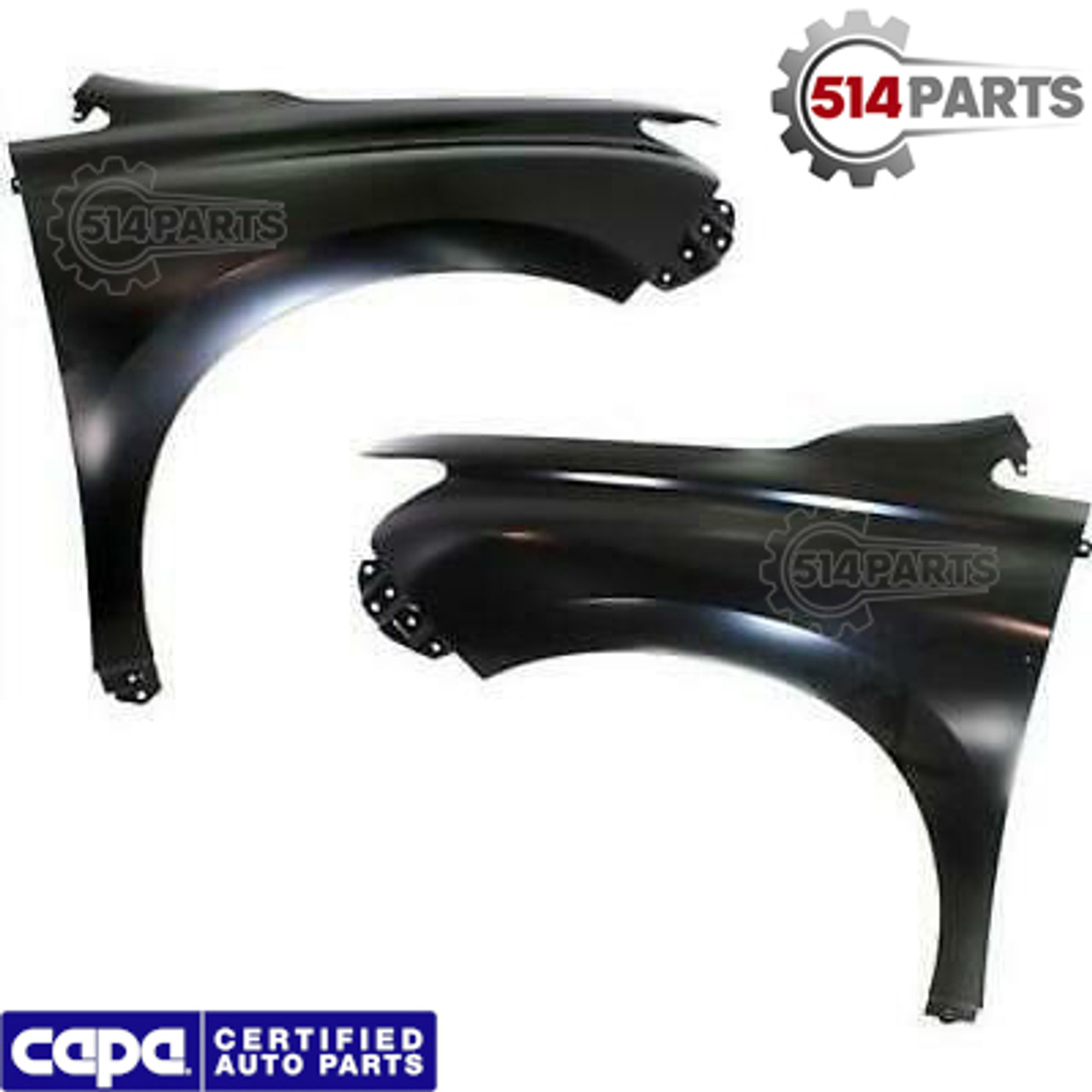 2010 - 2015 LEXUS RX350 FRONT FENDERS CAPA Certified - AILES AVANT Certifiee CAPA