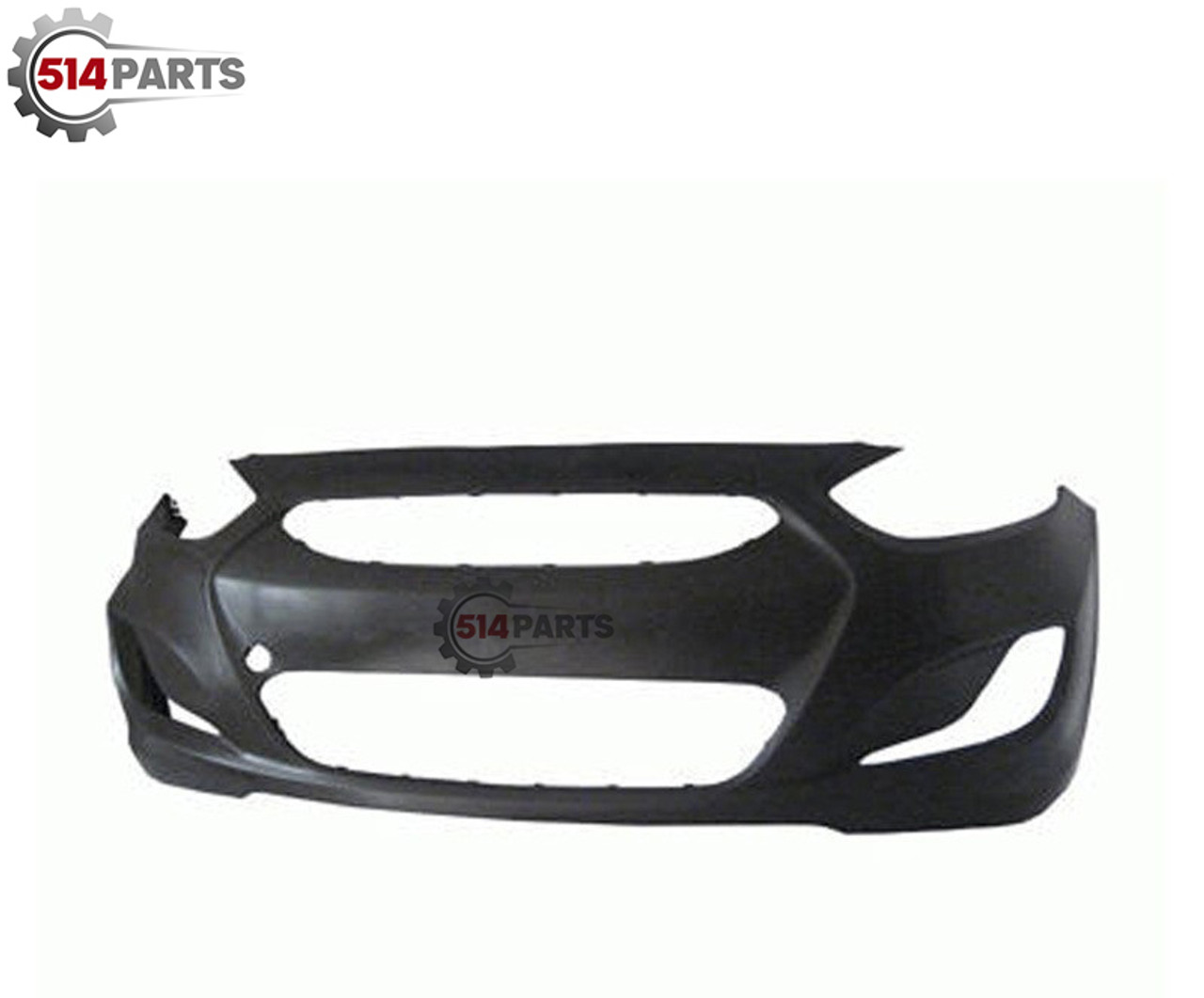 2012 - 2013 HYUNDAI ACCENT FRONT BUMPER COVER - PARE-CHOC AVANT