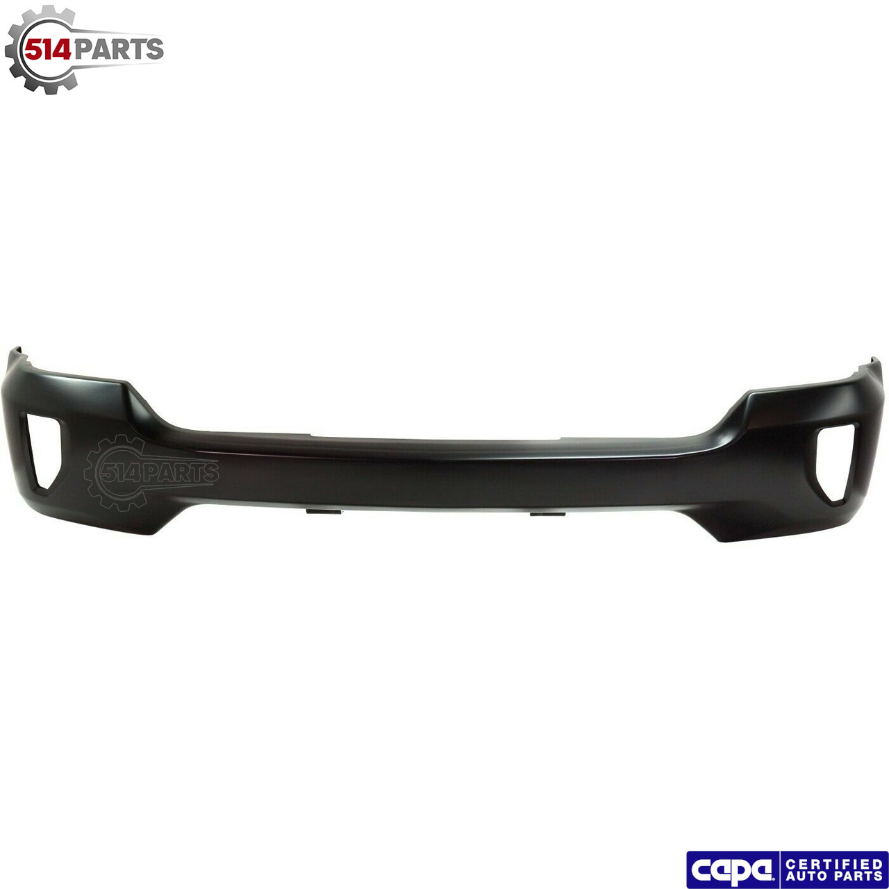 2016 - 2019 CHEVROLET SILVERADO 1500 and LEGACY PRIMED STEEL FRONT BUMPER FACE BAR with FOG LIGHT HOLES without PARKING SENSOR HOLES - PARE-CHOCS AVANT PRIME en ACIER avec TROUS ANTIBROUILLARD sans TROUS de CAPTEUR