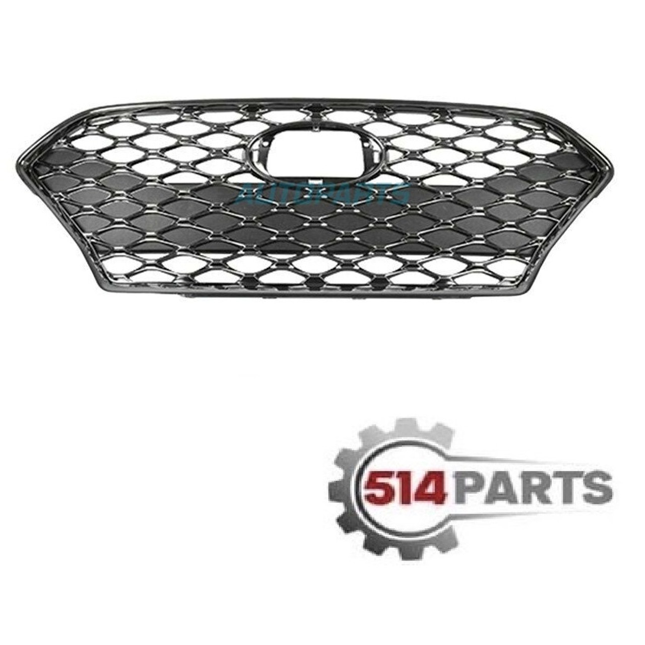 2018 - 2019 HYUNDAI SONATA GRILLE SMOKED WITH ADAPTIVE CRUISE MODEL WITH SPORT BUMPER - GRILLE FUMÉE AVEC MODÈLE CRUISE ADAPTATIF AVEC PARE-CHOCS SPORT