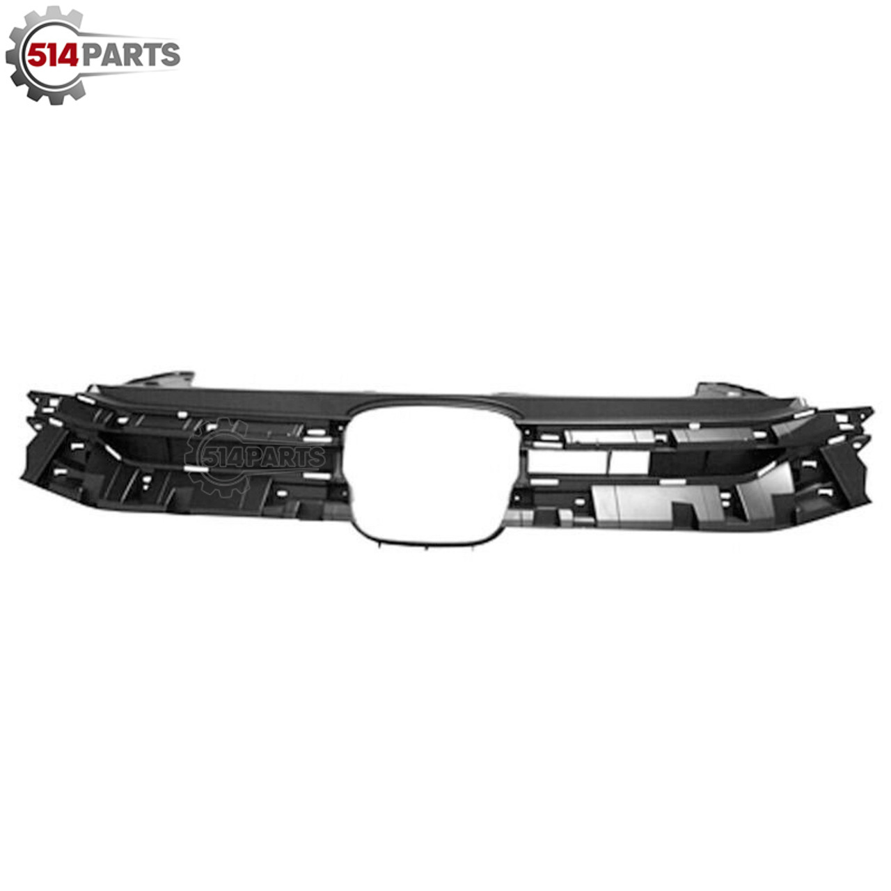 2015 - 2016 HONDA CRV FRONT UPPER BUMPER COVER GRILLE MATTE-BLACK - CALANDRE SUPERIEUR pour PARE-CHOCS AVANT NOIR-MAT