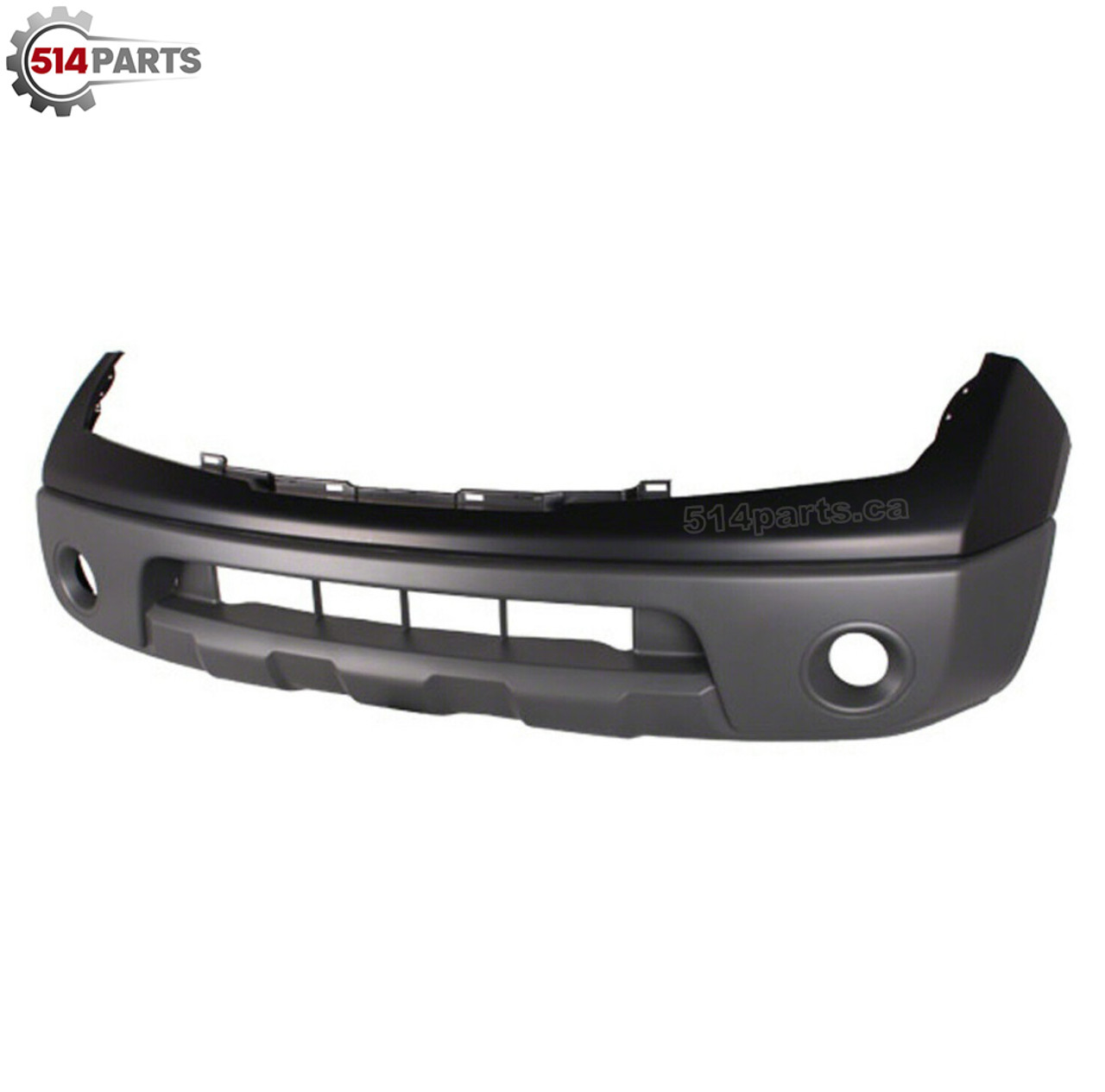 2005 - 2008 NISSAN FRONTIER FRONT BUMPER COVER PRIMED with TEXTURED CENTER AREA - PARE-CHOCS AVANT PRIME avec ZONE CENTRAL TEXTUREE