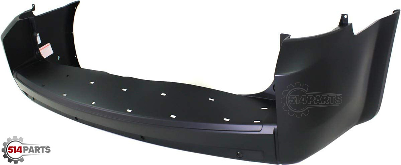 2008 - 2010 DODGE CARAVAN PRIMED REAR BUMPER COVER with SENSOR HOLES - PARE-CHOCS ARRIERE avec TROUS de CAPTEUR