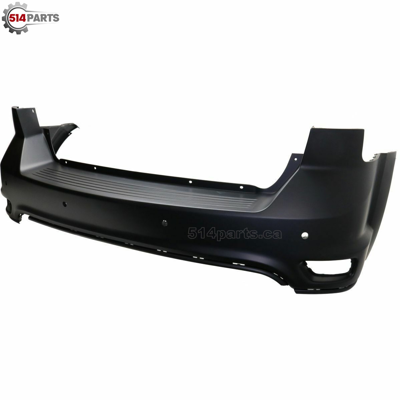 2011 - 2020 DODGE JOURNEY REAR BUMPER UPPER COVER with SENSOR HOLES/REFLECTOR LAMP HOLES - PARE-CHOC ARRIERE SUPERIEUR avec TROUS de CAPTEUR/TROUS DE LAMPE DE REFLECTEUR