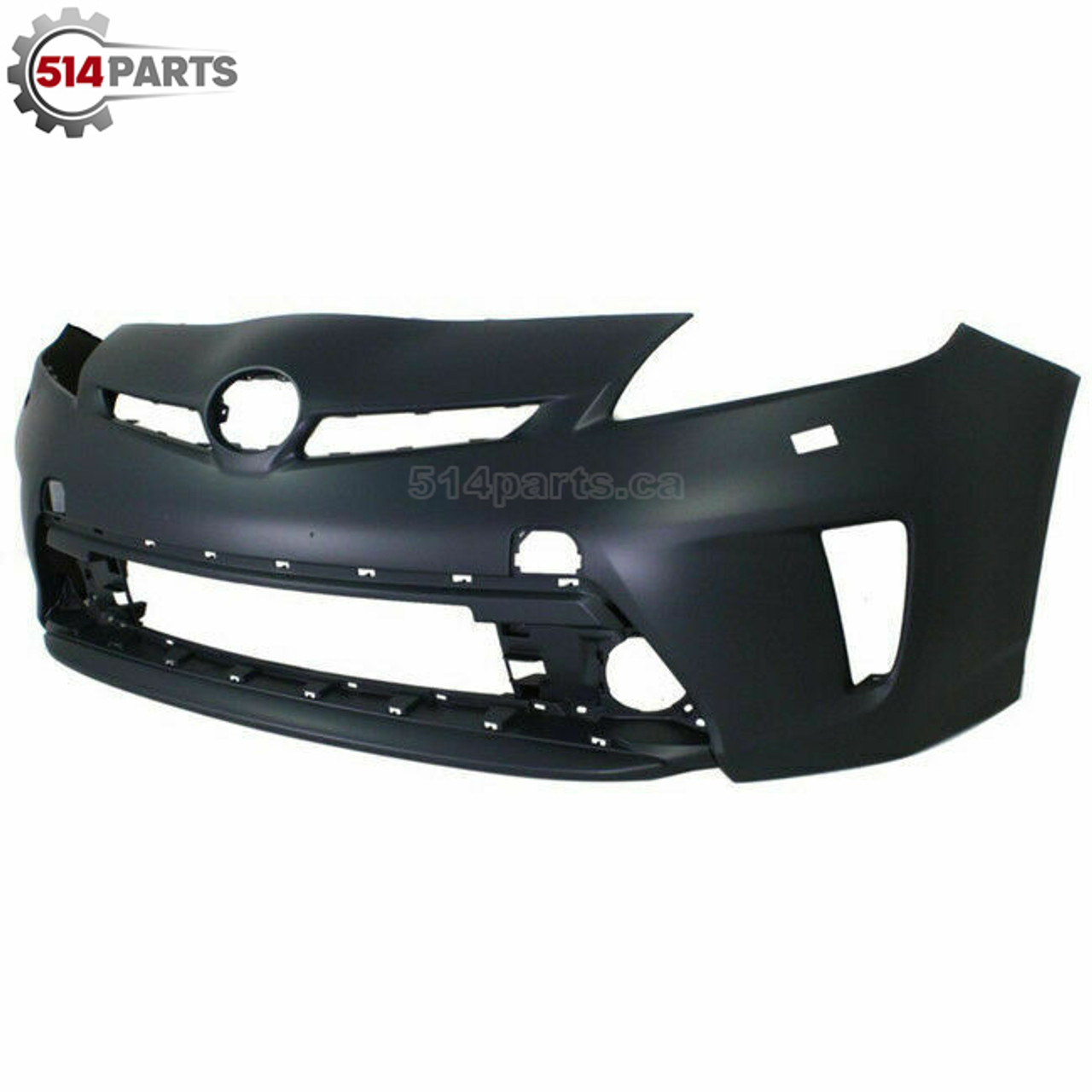 2012 - 2015 TOYOTA PRIUS and PRIUS PLUG-IN FRONT BUMPER COVER with HEADLIGHT WASHER HOLES - PARE-CHOCS AVANT avec TROUS DE LAVE-PHARE