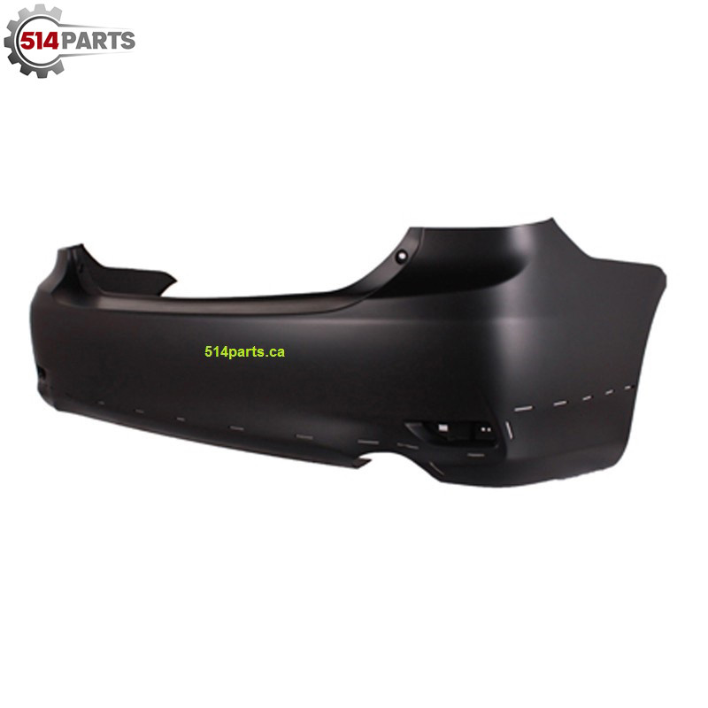 2011 - 2013 TOYOTA COROLLA S/XRS Model w/spoiler hole REAR BUMPER - PARE-CHOC ARRIERE Modele avec trou de spoiler