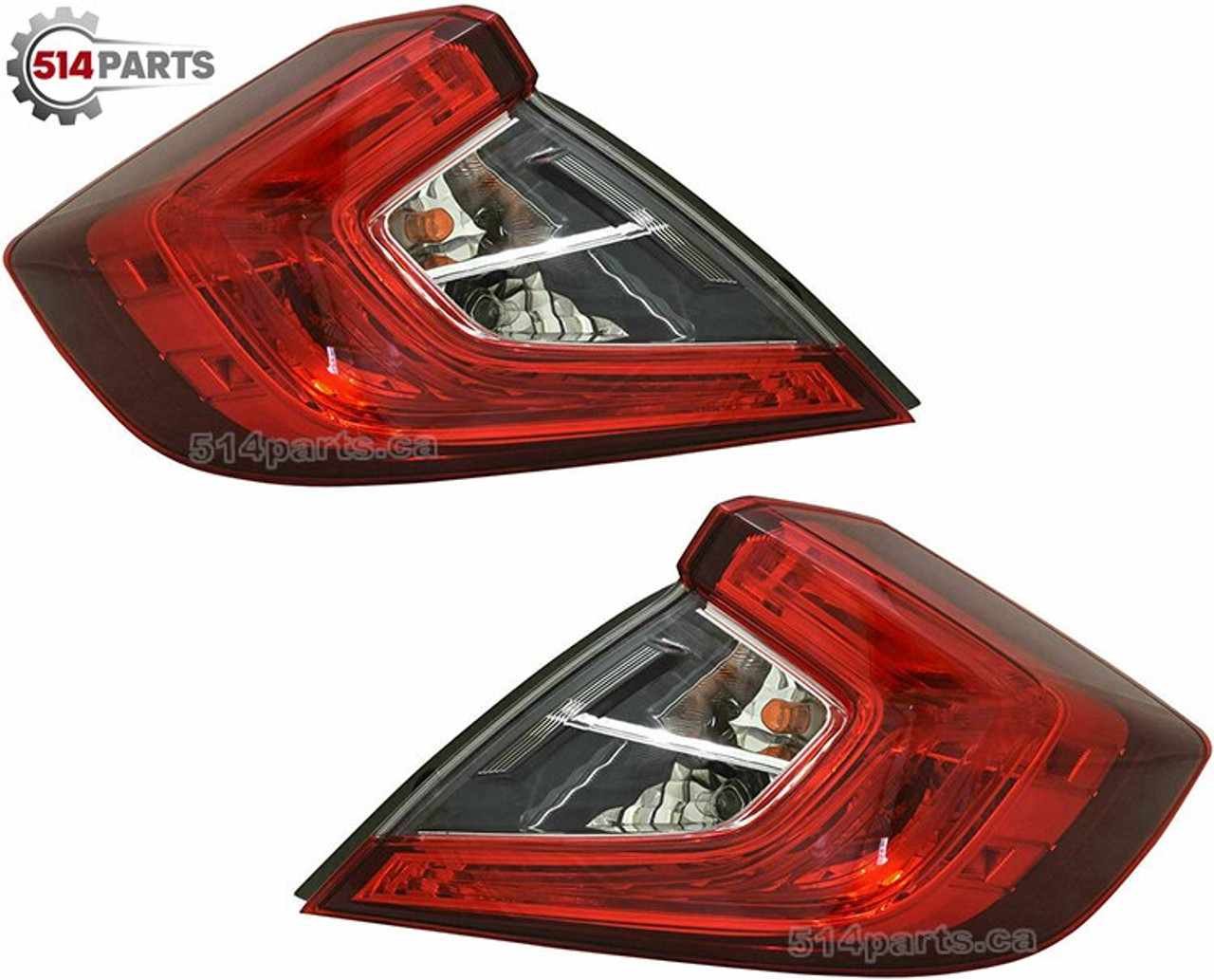 2016 - 2021 HONDA CIVIC SEDAN TAIL LIGHTS - PHARES ARRIERE