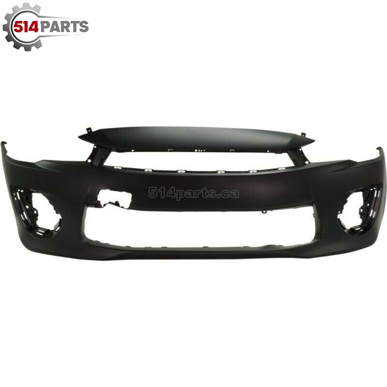 2016 - 2017 MITSUBISHI LANCER FRONT BUMPER COVER with TOW HOOK HOLE - PARE-CHOCS AVANT avec TROU de CROCHET de REMORQUAGE