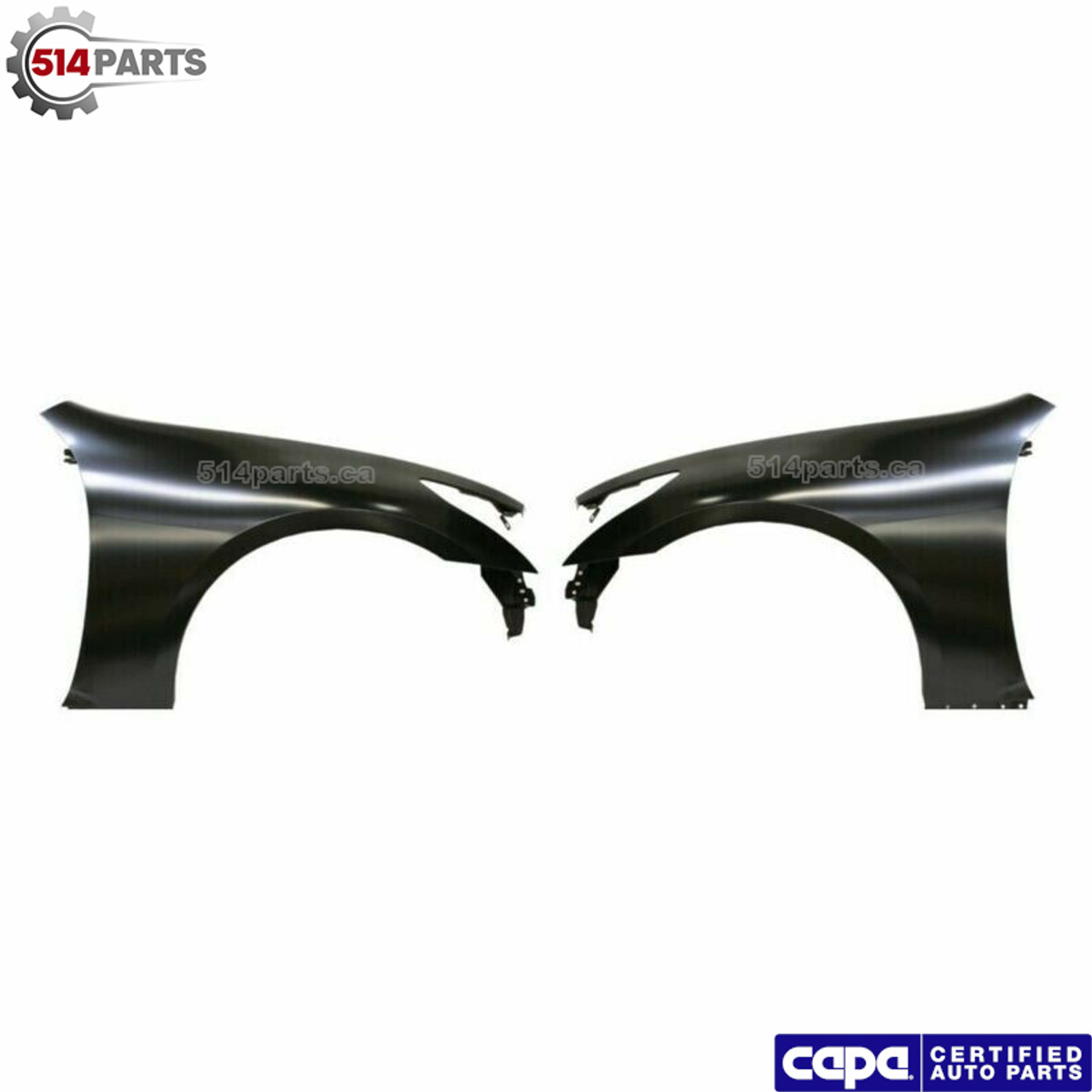 2007 - 2008 INFINITY G35 SEDAN FRONT FENDERS CAPA Certified - AILES AVANT Certifiee CAPA