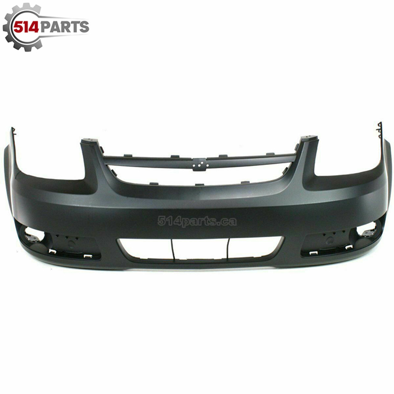 2005 - 2010 CHEVROLET COBALT LS/LT FRONT BUMPER COVER has UPPER BAR in GRILLE with FOG LIGHT HOLES - PARE-CHOCS AVANT avec TROUS ANTIBROUILLARD