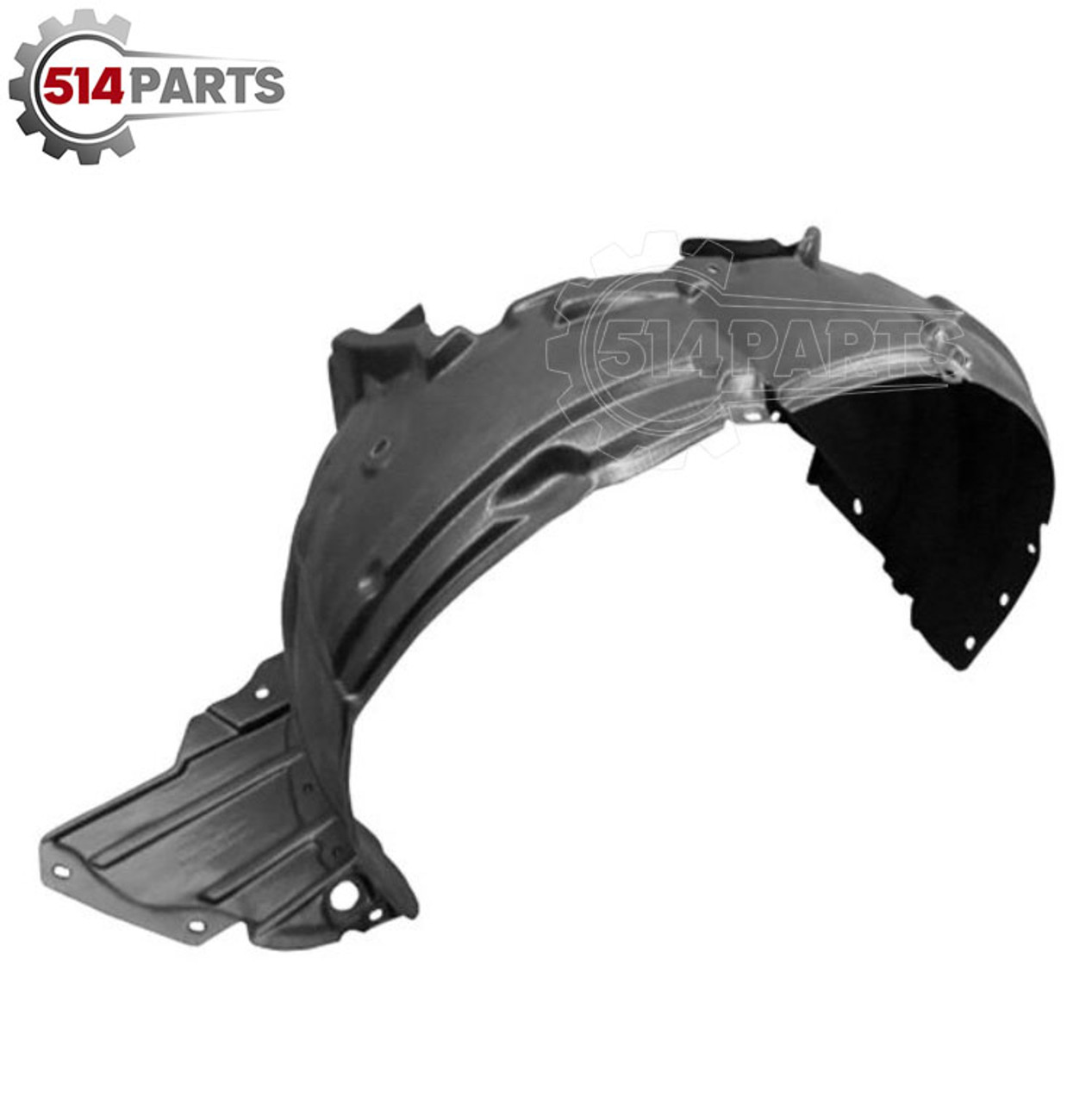 2013 - 2019 NISSAN SENTRA exclude SR TURBO/NISMO FENDER LINER - FAUSSE AILE sans SR TURBO/NISMO