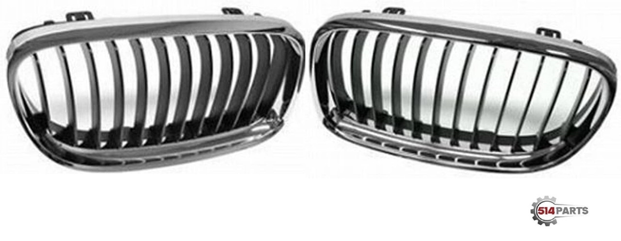 2009 - 2011 BMW 3 SERIES GRILLE CHROME/BLACK - CALANDRE CHROME/NOIRE