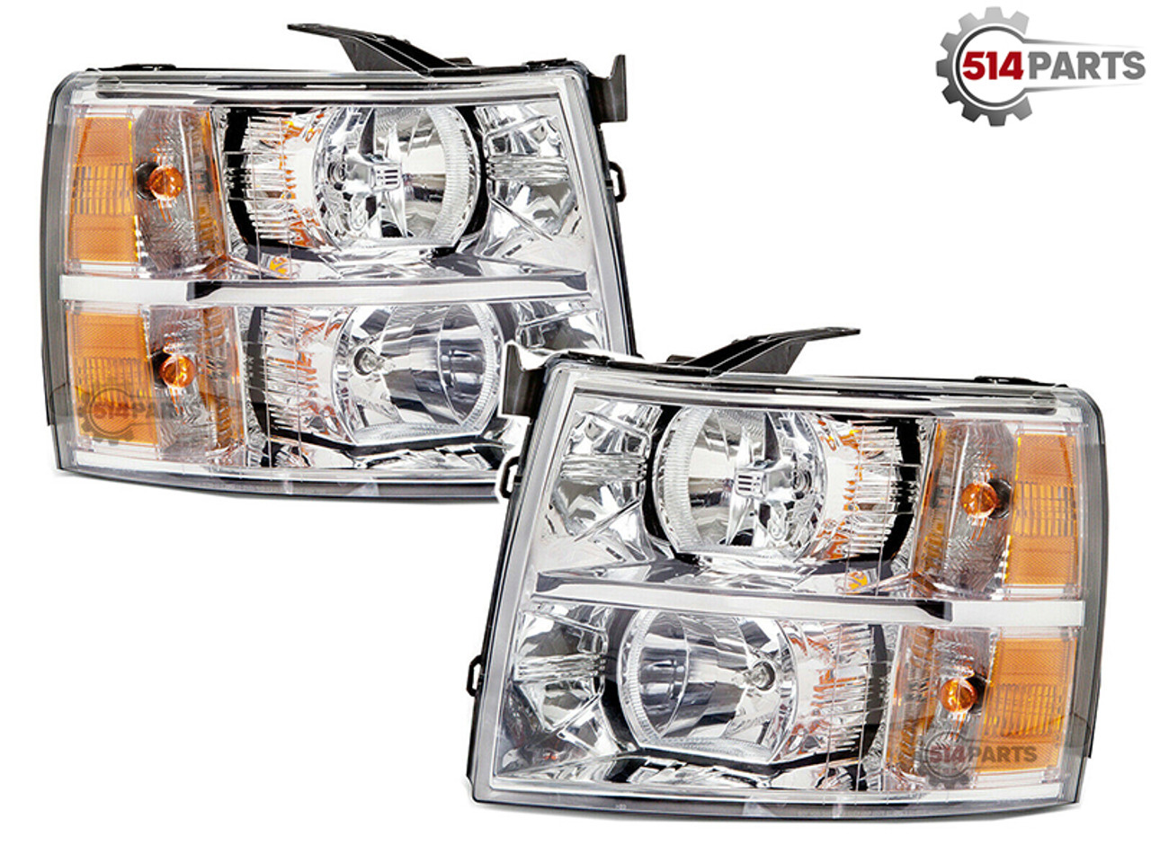 2007 - 2014 CHEVROLET SILVERAD 1500/2500/2500 HD/3500/3500 HD/HYBRID HEADLIGHTS High Quality - PHARES AVANT Haute Qualite