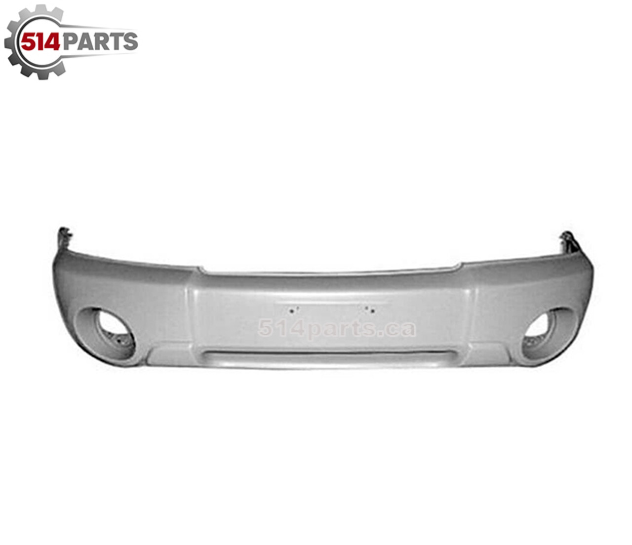 2003 - 2005 SUBARU FORESTER except 2.5X MODEL FRONT BUMPER COVER SMOOTH PRIMED FINISH - PARE-CHOCS AVANT FINITION LISSE PRIMEE