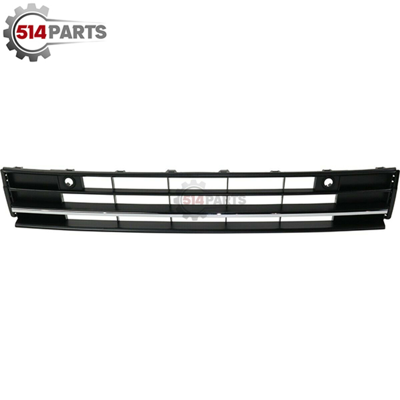 2016 - 2019 VOLKSWAGEN PASSAT without GT/R-LINE FRONT BUMPER COVER LOWER CENTER GRILLE with PARKING SENSOR HOLES - CALANDRE INFERIEUR pour PARE-CHOCS AVANT avec TROUS de CAPTEURS