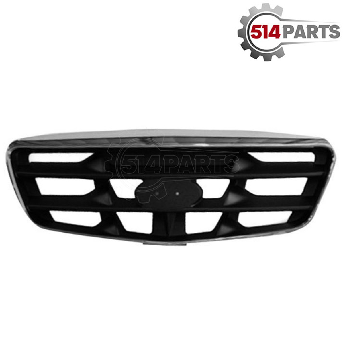 2001 - 2003 HYUNDAI ELANTRA SEDAN FRONT BUMPER COVER GRILLE CHROME - CALANDRE pour PARE-CHOCS AVANT CHROME