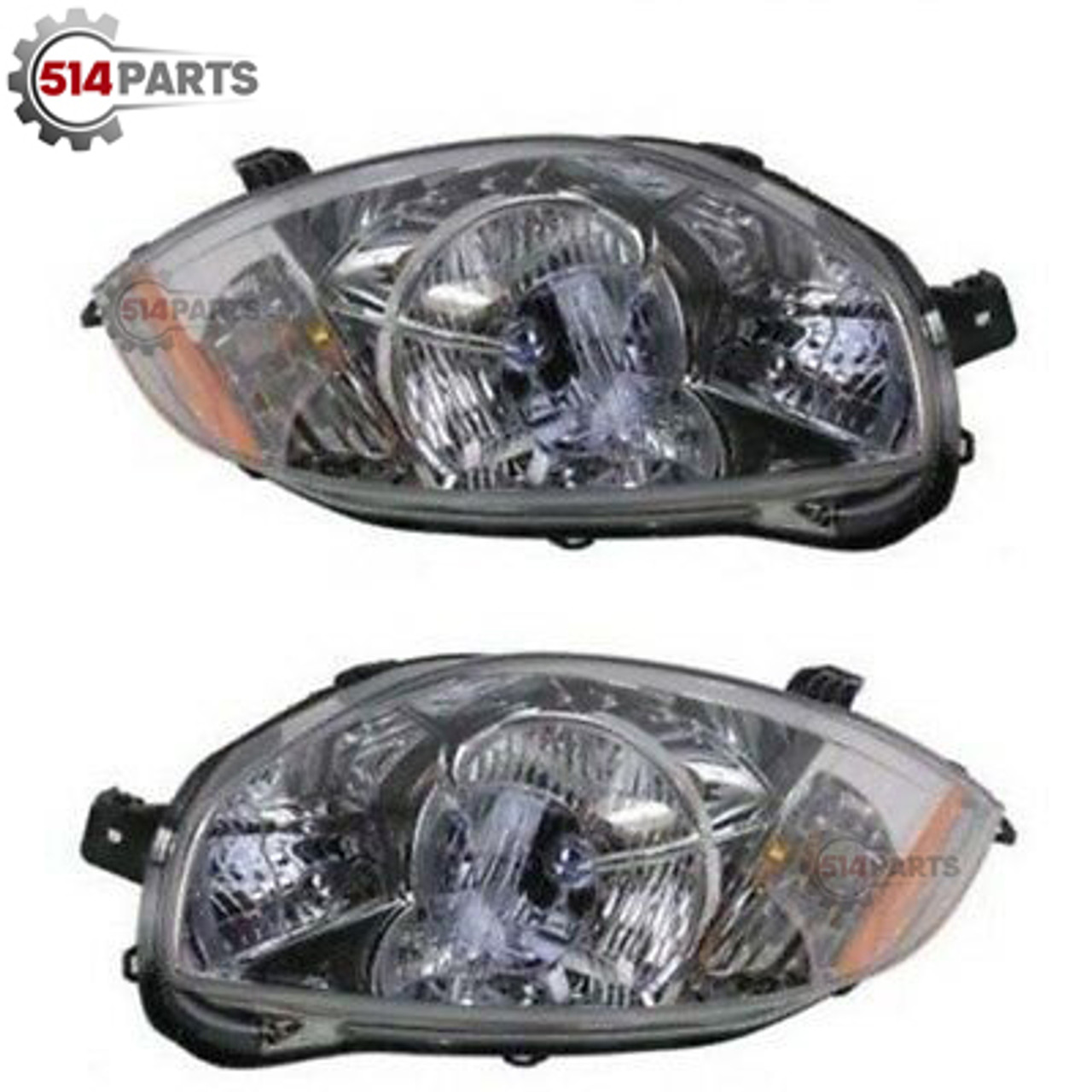 2007 - 2012 MITSUBISHI ECLIPSE and ECLIPSE SPYDER CONVERTIBLE 2.4L HEADLIGHTS High Quality - PHARES AVANT Haute Qualite
