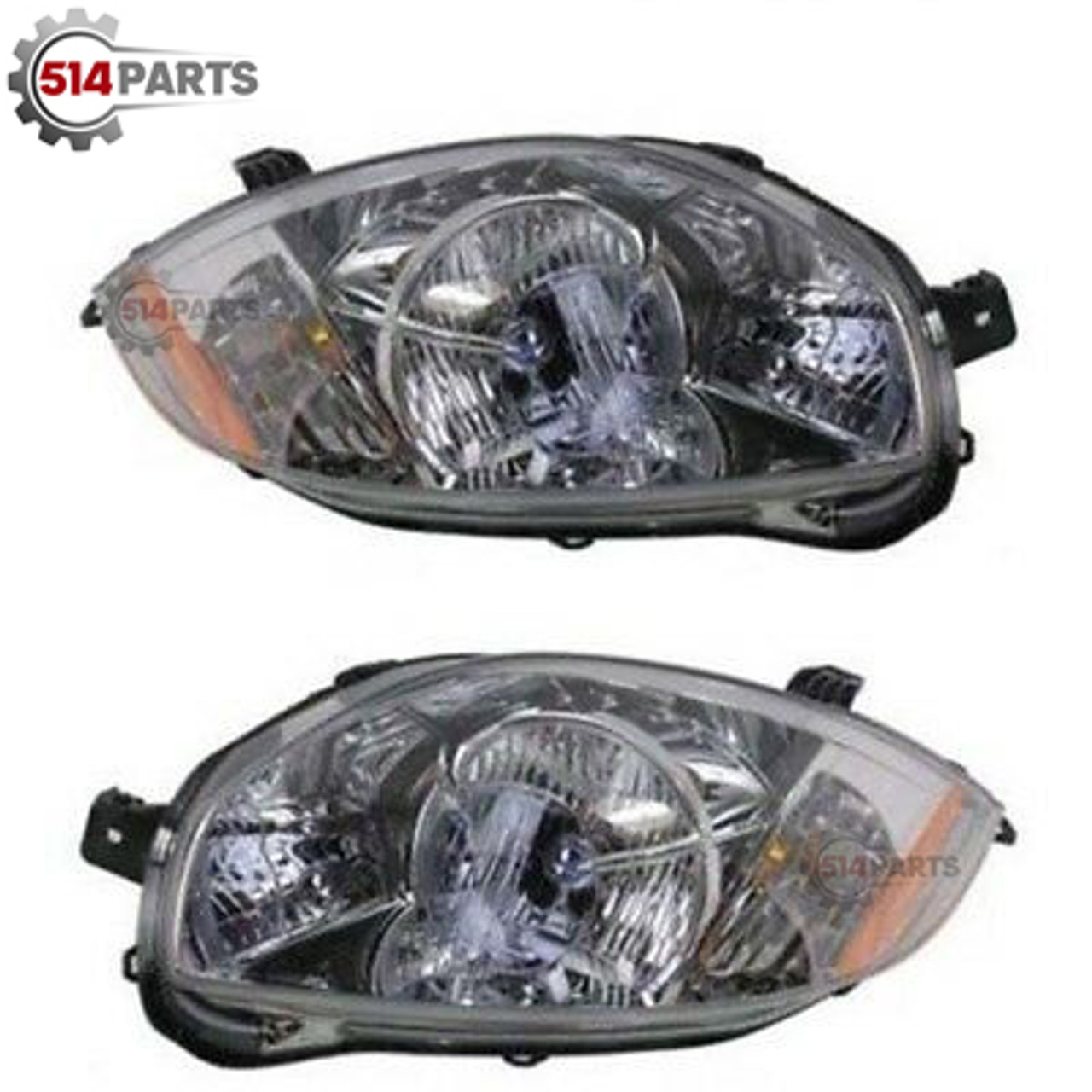 2007 - 2012 MITSUBISHI ECLIPSE and ECLIPSE SPYDER CONVERTIBLE 2.4L HEADLIGHTS - PHARES AVANT