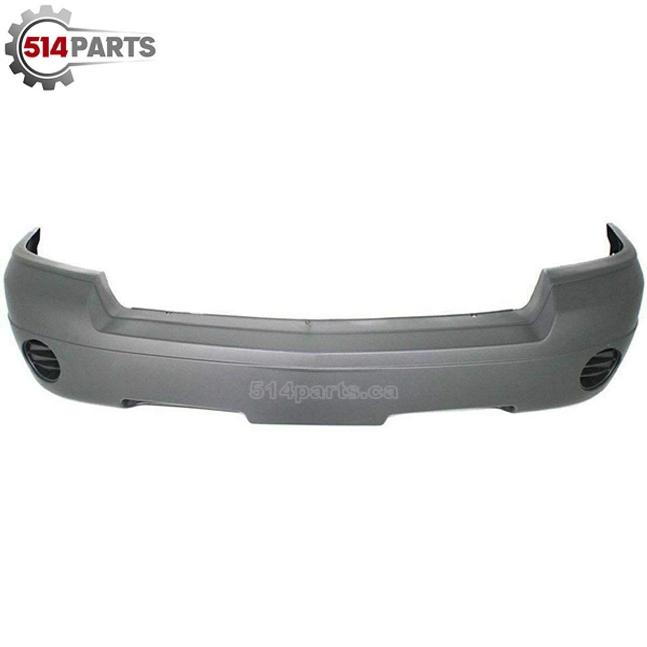 2005 - 2007 DODGE DAKOTA PICKUP TEXTURED GRAY FRONT BUMPER COVER without FOG LIGHT HOLES/MOLDING HOLES - PARE-CHOCS AVANT TEXTURE sans TROUS ANTIBROUILLARD/TROUS DE MOULAGE