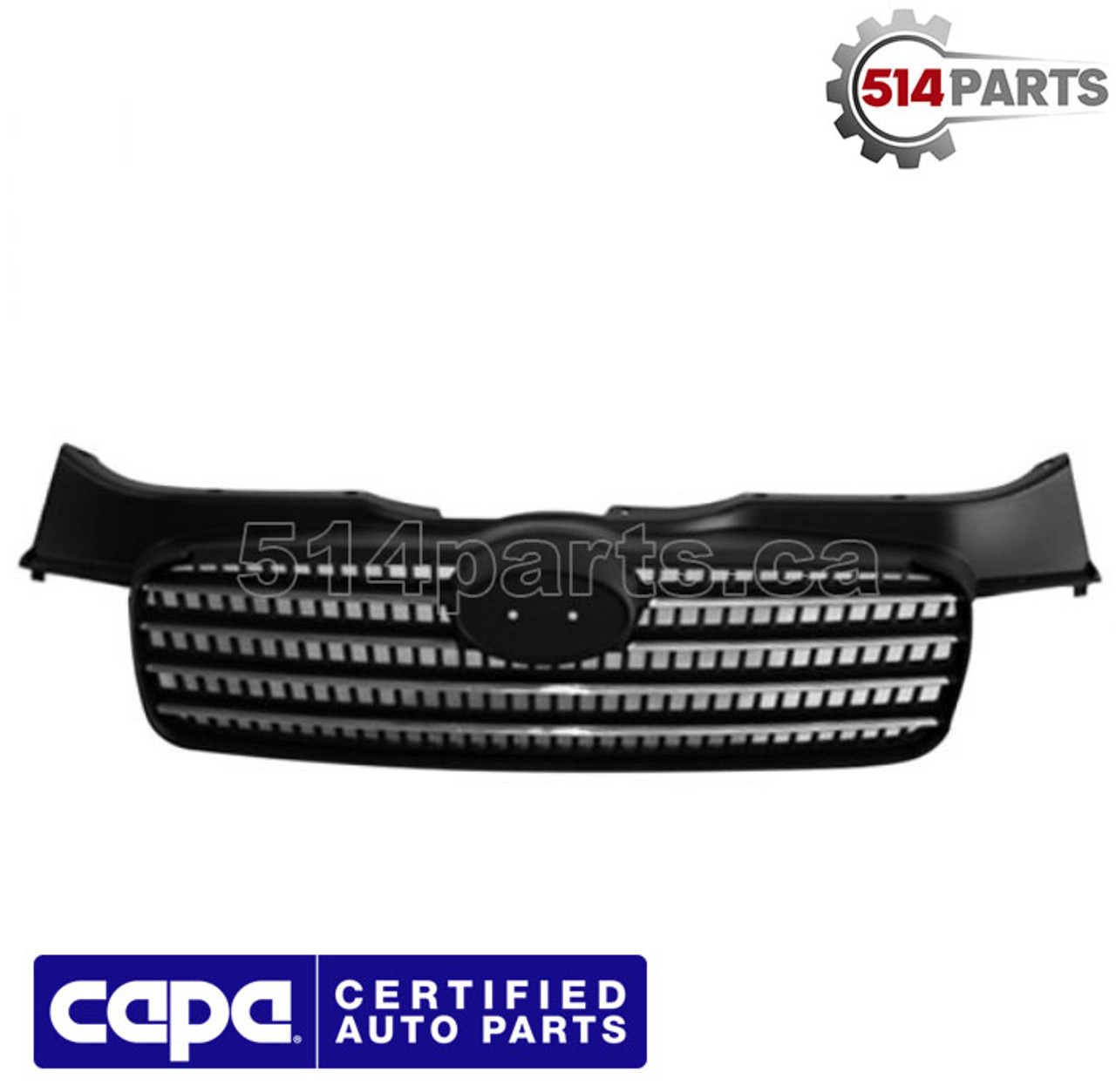 2006 - 2011  HYUNDAI ACCENT SEDAN  FRONT BUMPER COVER GRILLE - CALANDRE pour PARE-CHOCS AVANT