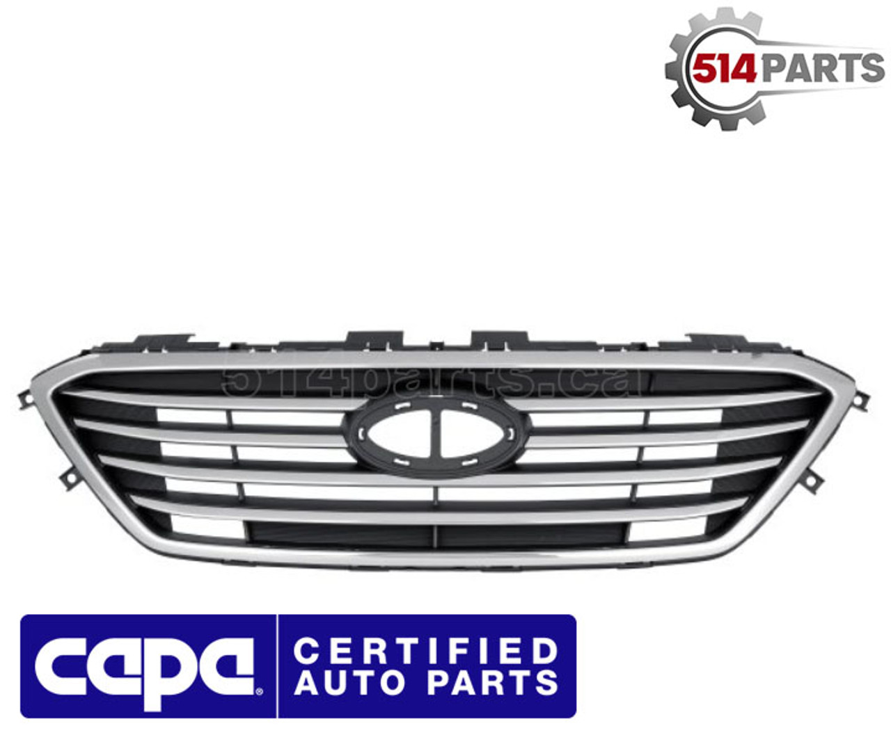 2015 - 2017 HYUNDAI SONATA  FRONT BUMPER GRILLE CAPA - CALANDRE pour PARE-CHOCS AVANT