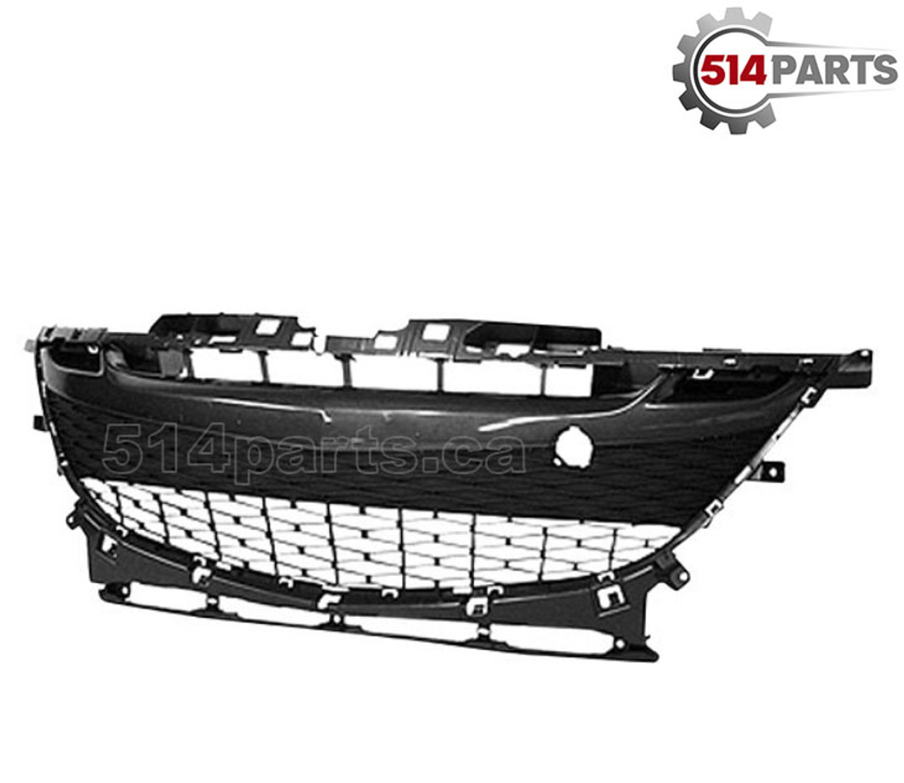 2010 - 2011 MAZDA 3 2.0L FRONT BUMPER COVER GRILLE - CALANDRE pour PARE-CHOCS AVANT