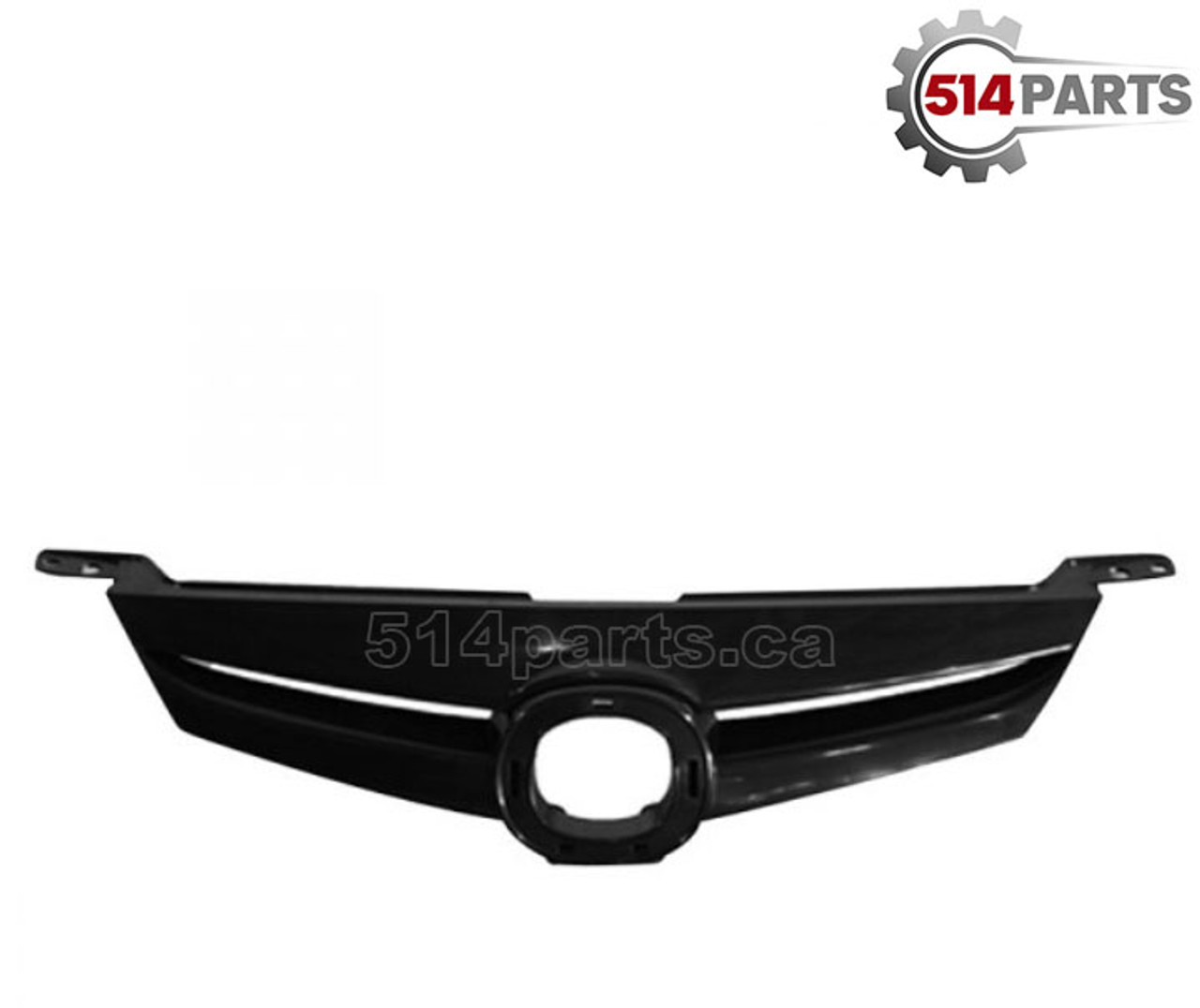 2006 - 2008 MAZDA 6 FRONT BUMPER COVER GRILLE BLACK SPORT TYPE - CALANDRE pour PARE-CHOCS AVANT NOIR