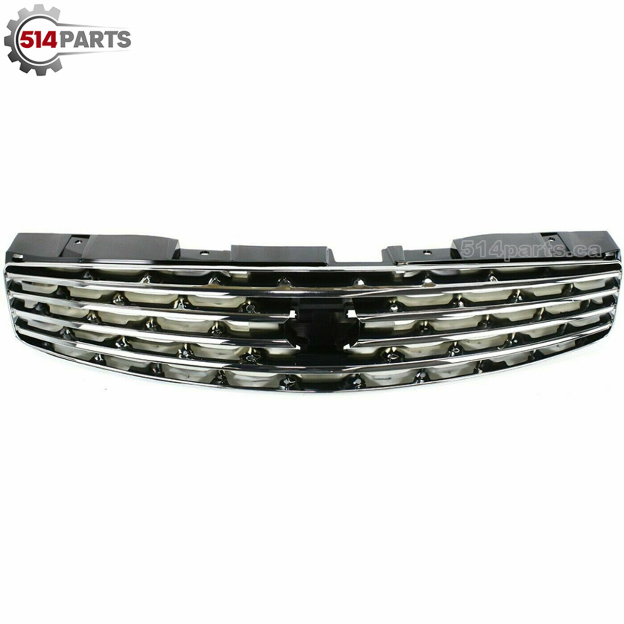 2003 - 2007 INFINITI G35 COUPE FRONT GRILLE CHROME/BLACK - CALANDRE AVANT CHROME/NOIR