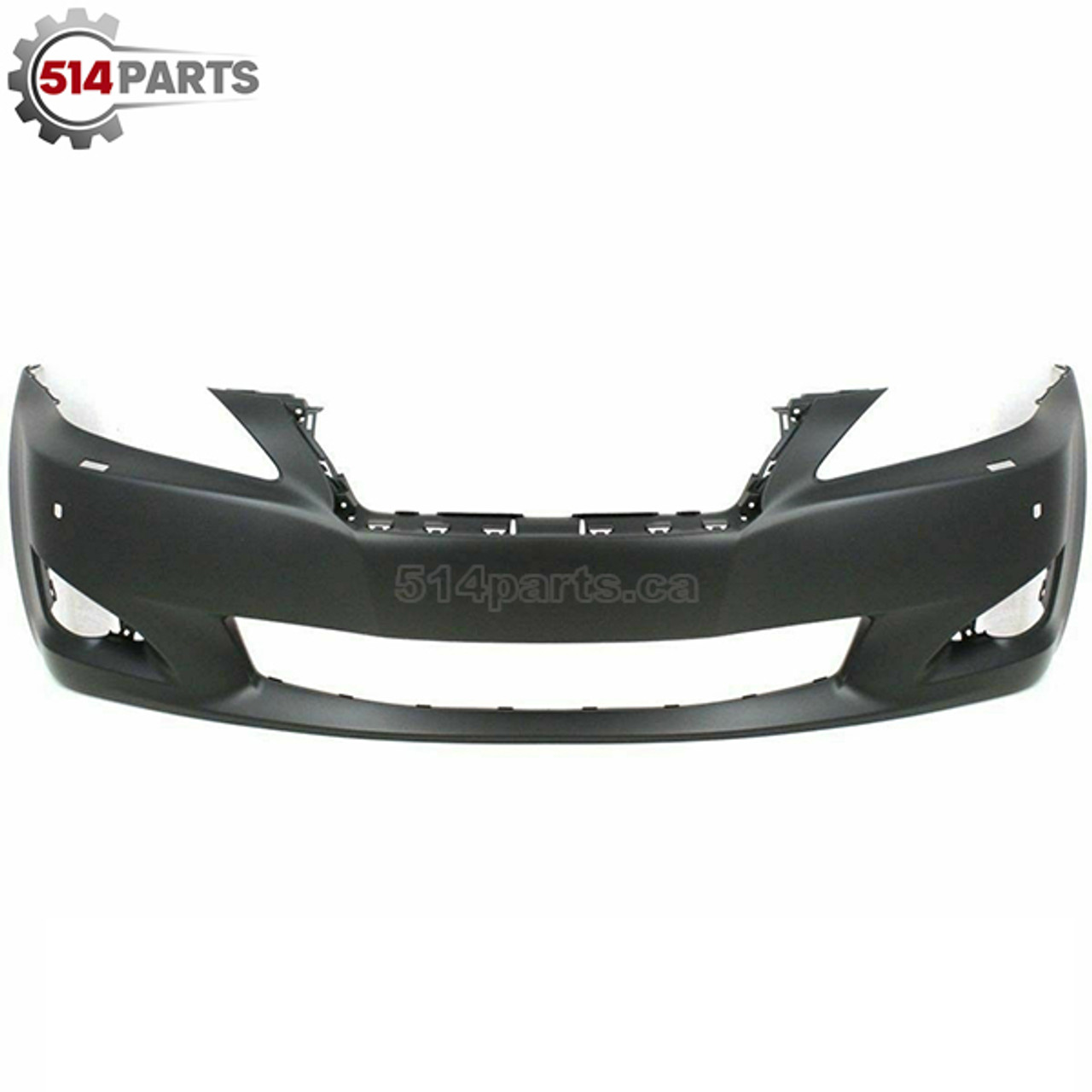 2009 - 2010 LEXUS IS250/350 SEDAN FRONT BUMPER COVER with SENSOR HOLES with HEADLIGHT WASHER HOLES - PARE-CHOCS AVANT avec TROUS DE CAPTEUR avec TROUS de LAVE-PHARES