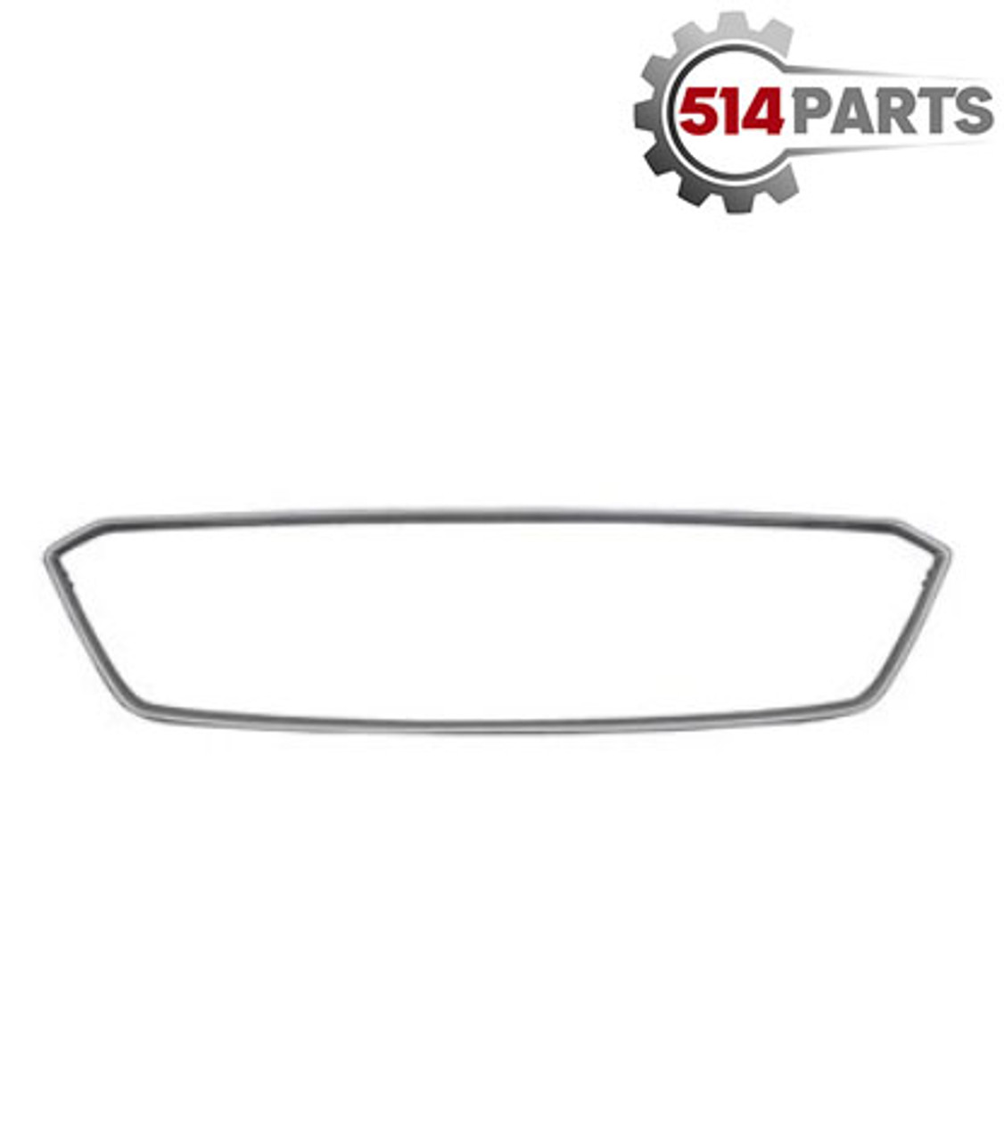 2017 - 2019 SUBARU IMPREZA SEDAN/WAGON FRONT BUMPER COVER GRILLE SURROUND SILVER - ENTOURER pour CALANDRE de PARE-CHOC AVANT ARGENT