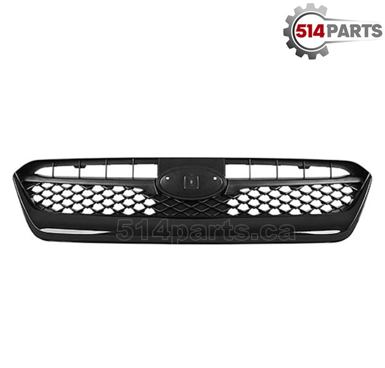 2015 - 2019 SUBARU WRX BASE/LIMITED/PREMIUM FRONT BUMPER COVER GRILLE BLACK - CALANDRE pour PARE-CHOCS AVANT NOIR