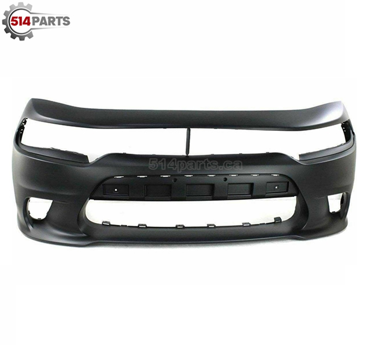 2015 - 2021 DODGE CHARGER FRONT BUMPER COVER for USE WITH HOOD SCOOP MODELS - PARE-CHOC AVANT a UTILISER AVEC SCOOP