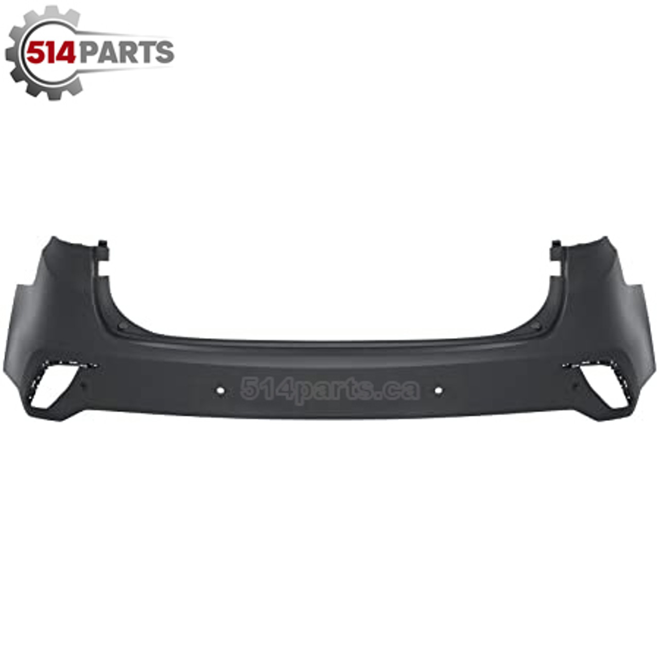 2017 - 2019 HYUNDAI SANTA FE XL/6-7 SEATER PRIMED REAR BUMPER COVER with SENSOR HOLES - PARE-CHOC ARRIERE PRIME avec TROUS de CAPTEUR