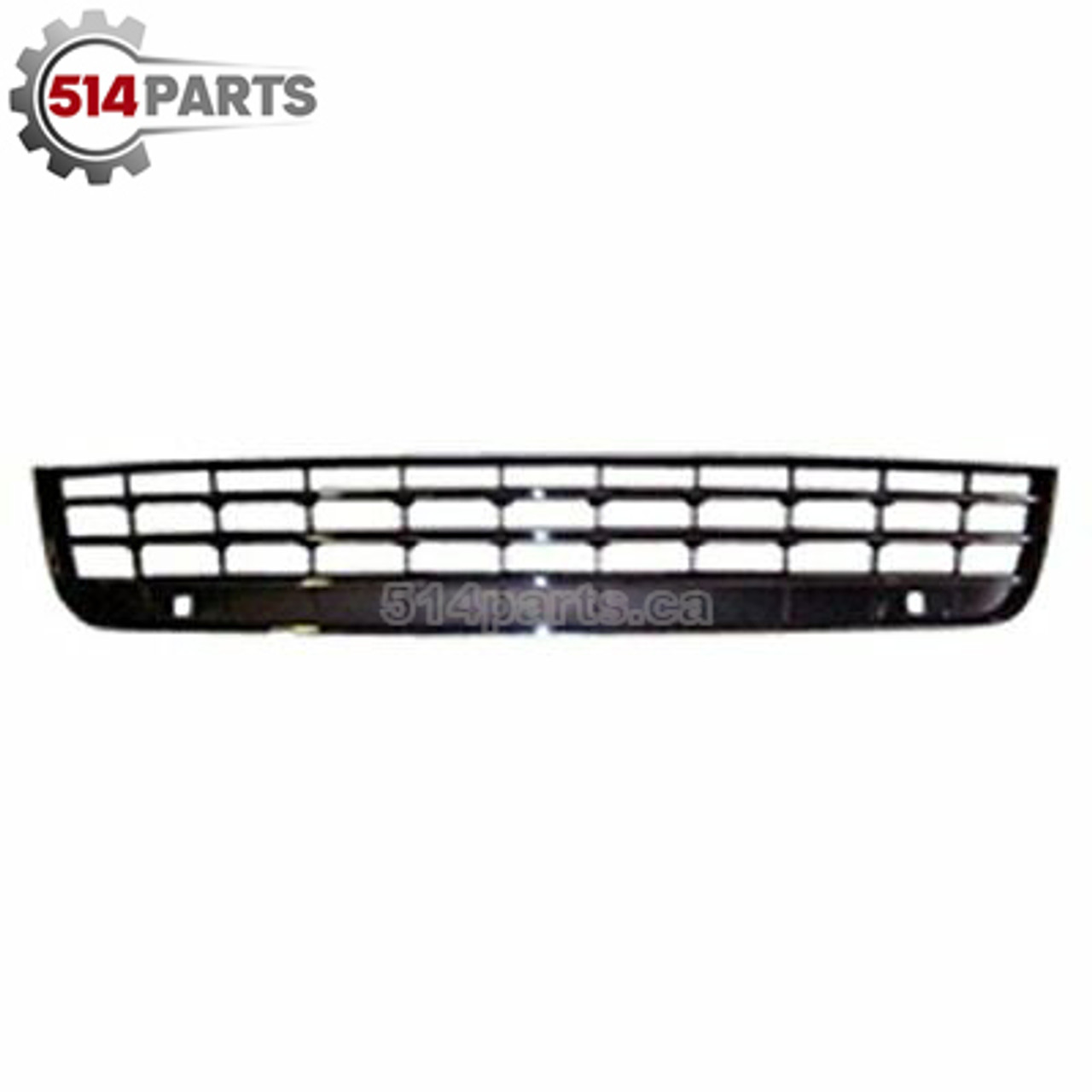 2011 - 2014 VOLKSWAGEN TOUAREG FRONT LOWER CENTER BUMPER COVER GRILLE CHROME - CALANDRE INFERIEUR CENTRAL CHROMEE pour PARE-CHOC AVANT