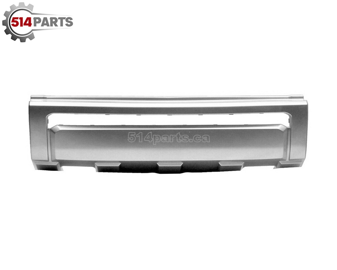 2014 - 2015 TOYOTA TUNDRA PLATINUM and 1795 EDITION MODELS FRONT BUMPER COVER SILVER-GRAY - PARE-CHOC AVANT GRIS-ARGENT