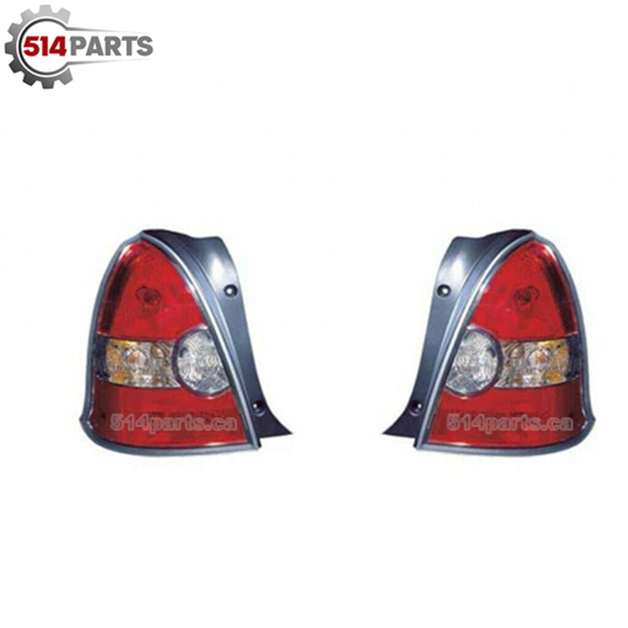 2008 - 2011 HYUNDAI ACCENT HATCHBACK TAIL LIGHTS - PHARES ARRIERE