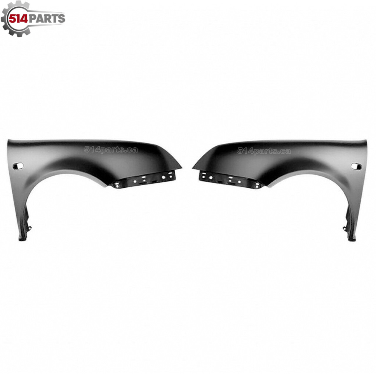 1999 - 2005 VOLKSWAGEN JETTA and 2007 JETTA CITY FRONT FENDERS with SIDE LAMP HOLE - AILES AVANT avec TROU de SIGNAL LATERAL