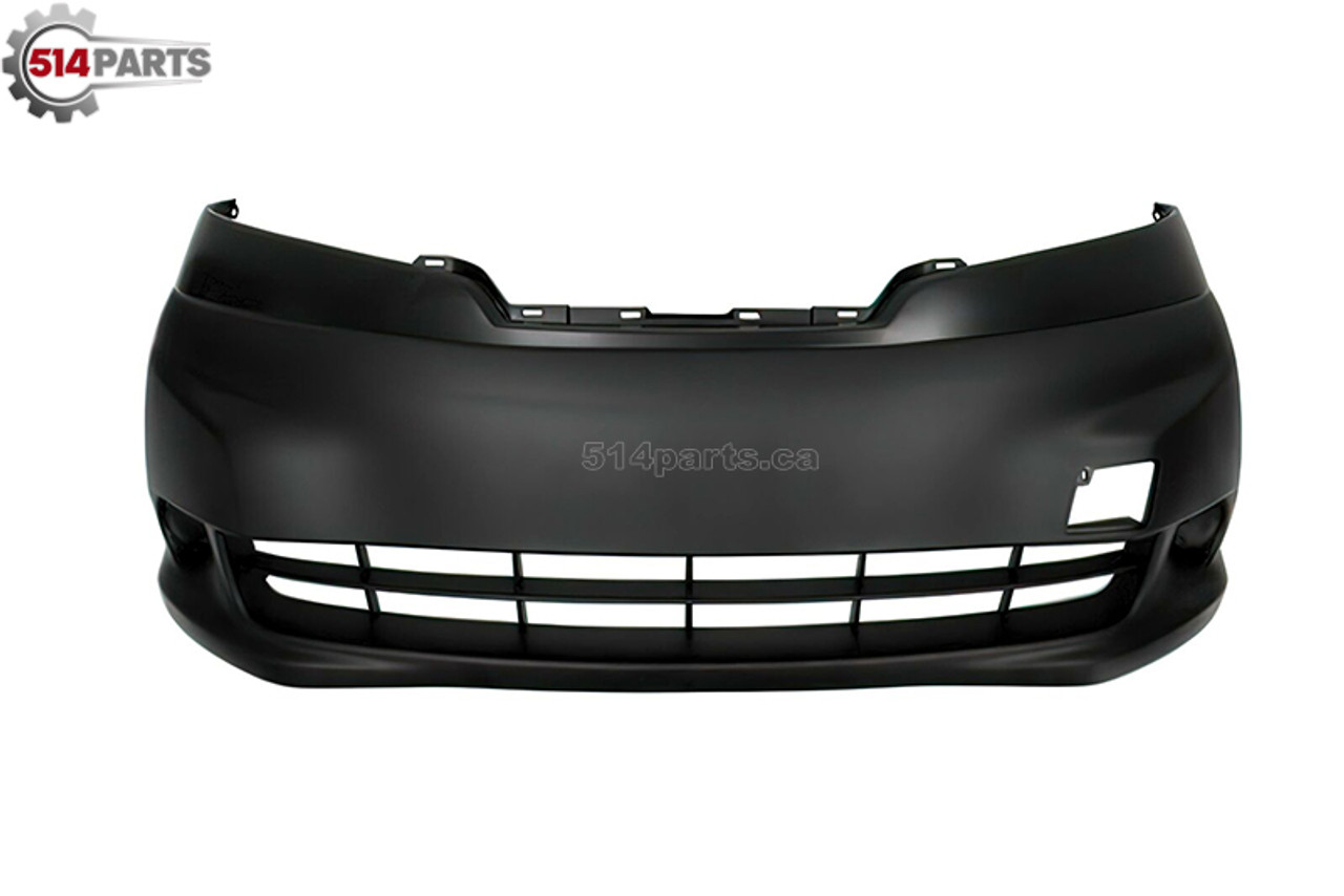 2013 - 2021 NISSAN NV200 FRONT BUMPER COVER SMOOTH PRIMED FINISH - PARE-CHOCS AVANT FINITION LISSE PRIMEE