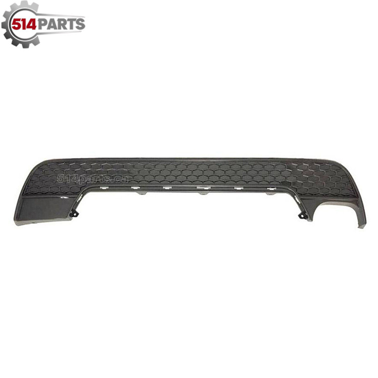 2020 - 2022 TOYOTA COROLLA SEDAN SE and XSE MODELS REAR LOWER BUMPER COVER with DUAL EXHAUST HOLE - PARE-CHOC ARRIERE INFERIEUR avec TROU D'ECHAPPEMENT DOUBLE